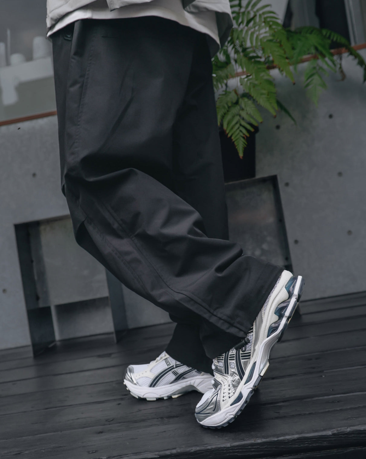 QUEST PARACHUTE PANTS 寬鬆 抽繩 傘兵褲
