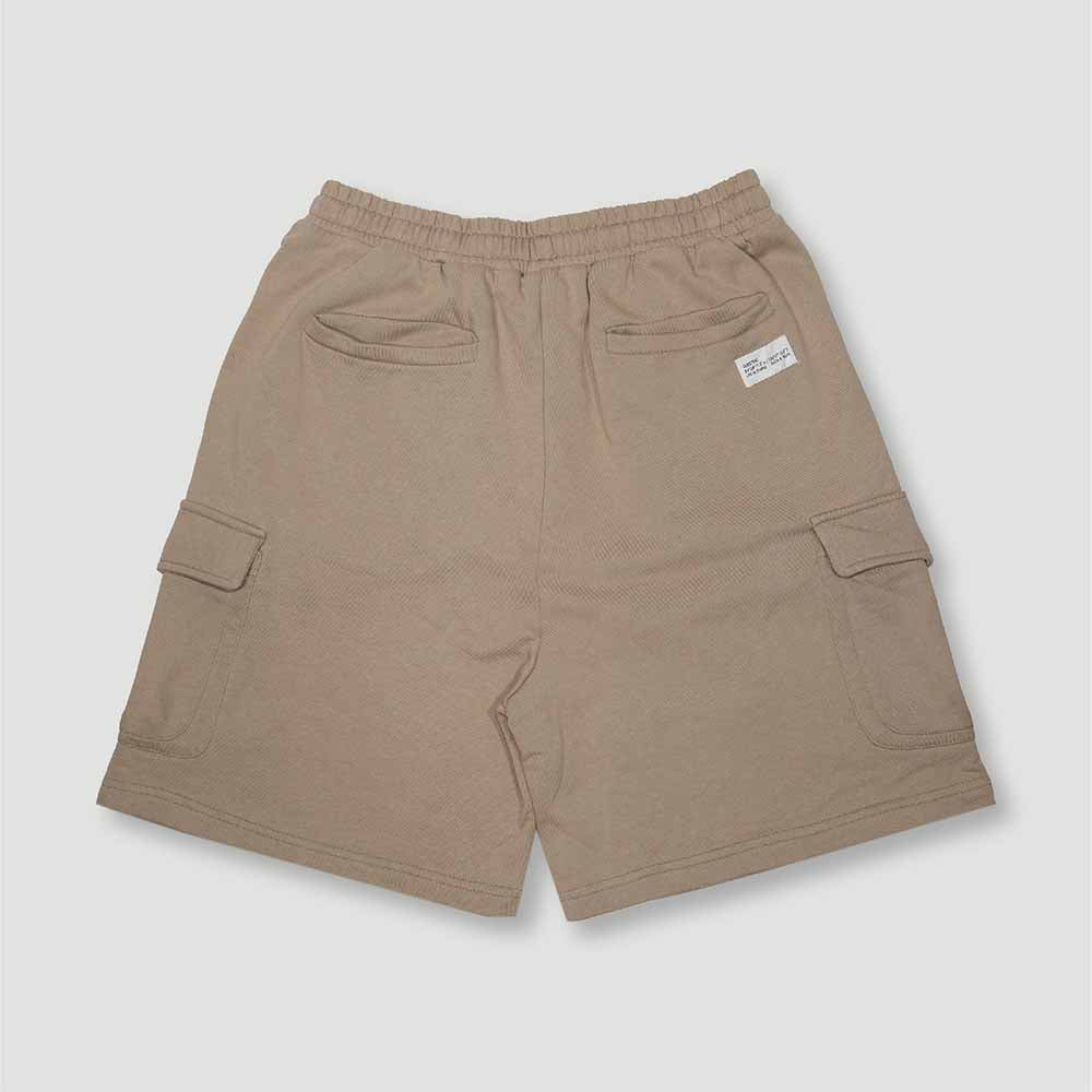 【QUEST】CARGO SWEAT SHORTS - 側面口袋棉質短褲