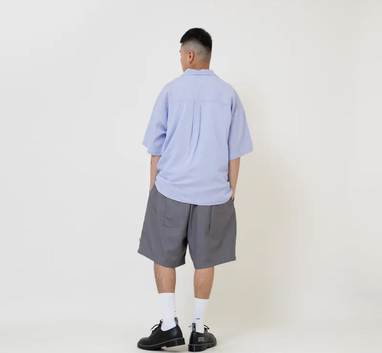 ANST 織標泡泡紗條紋襯衫 882514