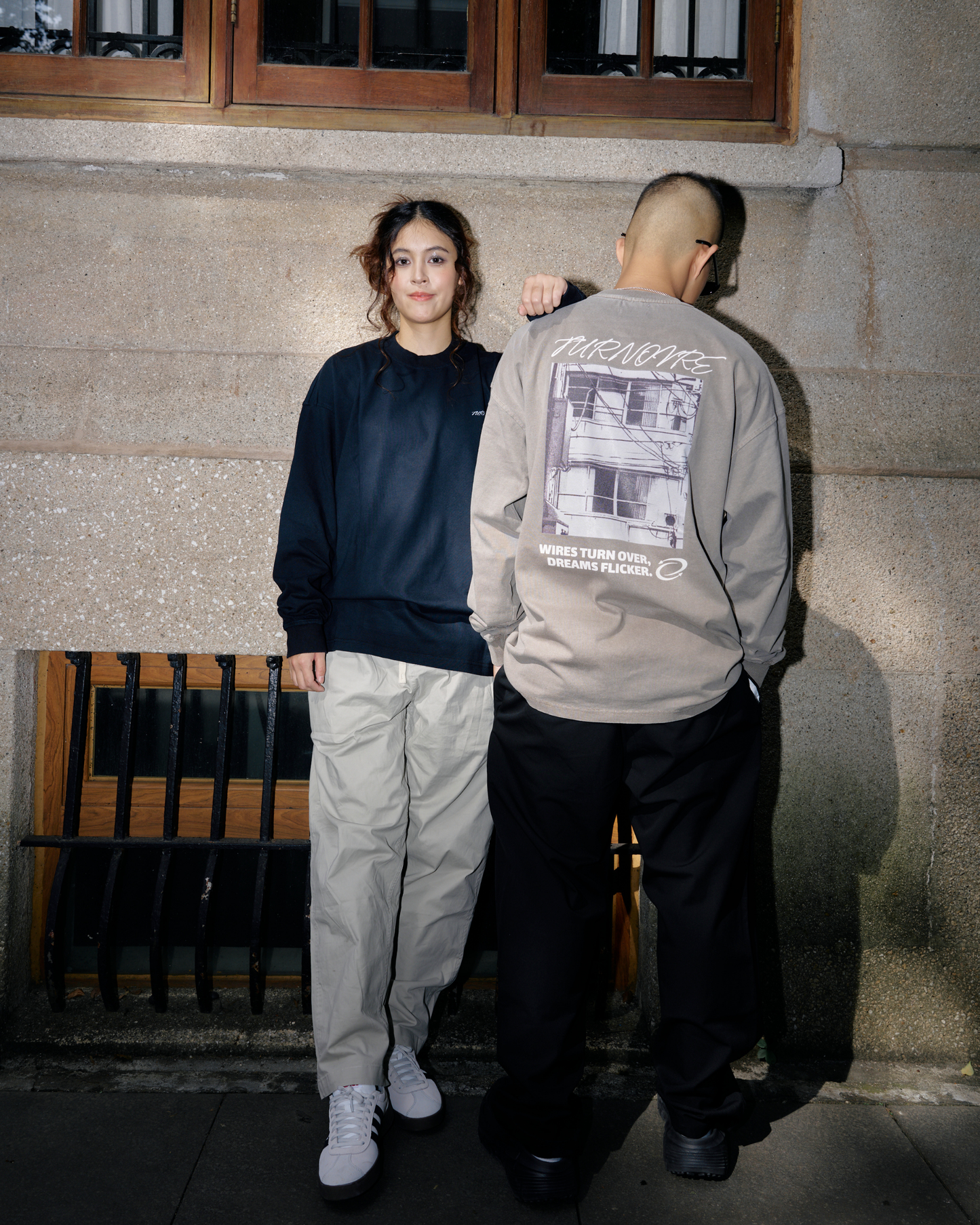 TURNOVER WORK PANTS WITH BELT 1.0