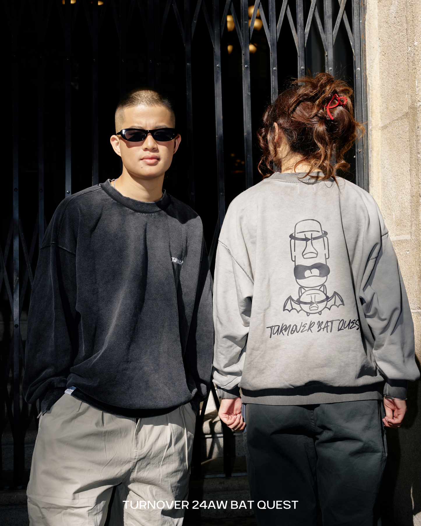 TURNOVER BAT QUEST SWEATER