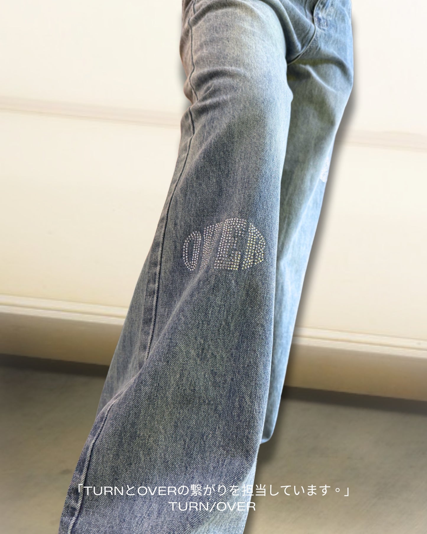 TURNOVER 2025S 「TURN/OVER」 JEANS
“25SS-LS11 「輪局」牛仔褲 ”