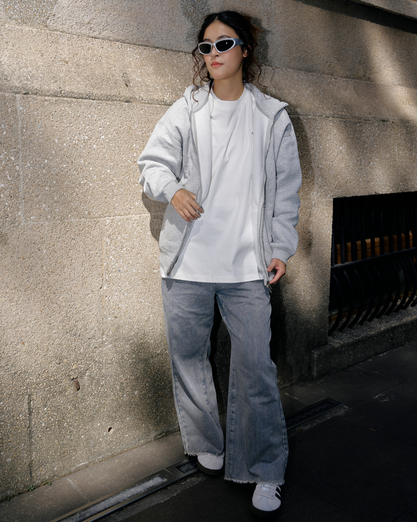 TURNOVER HOODED COTTON JACKET IN 3 COLORS