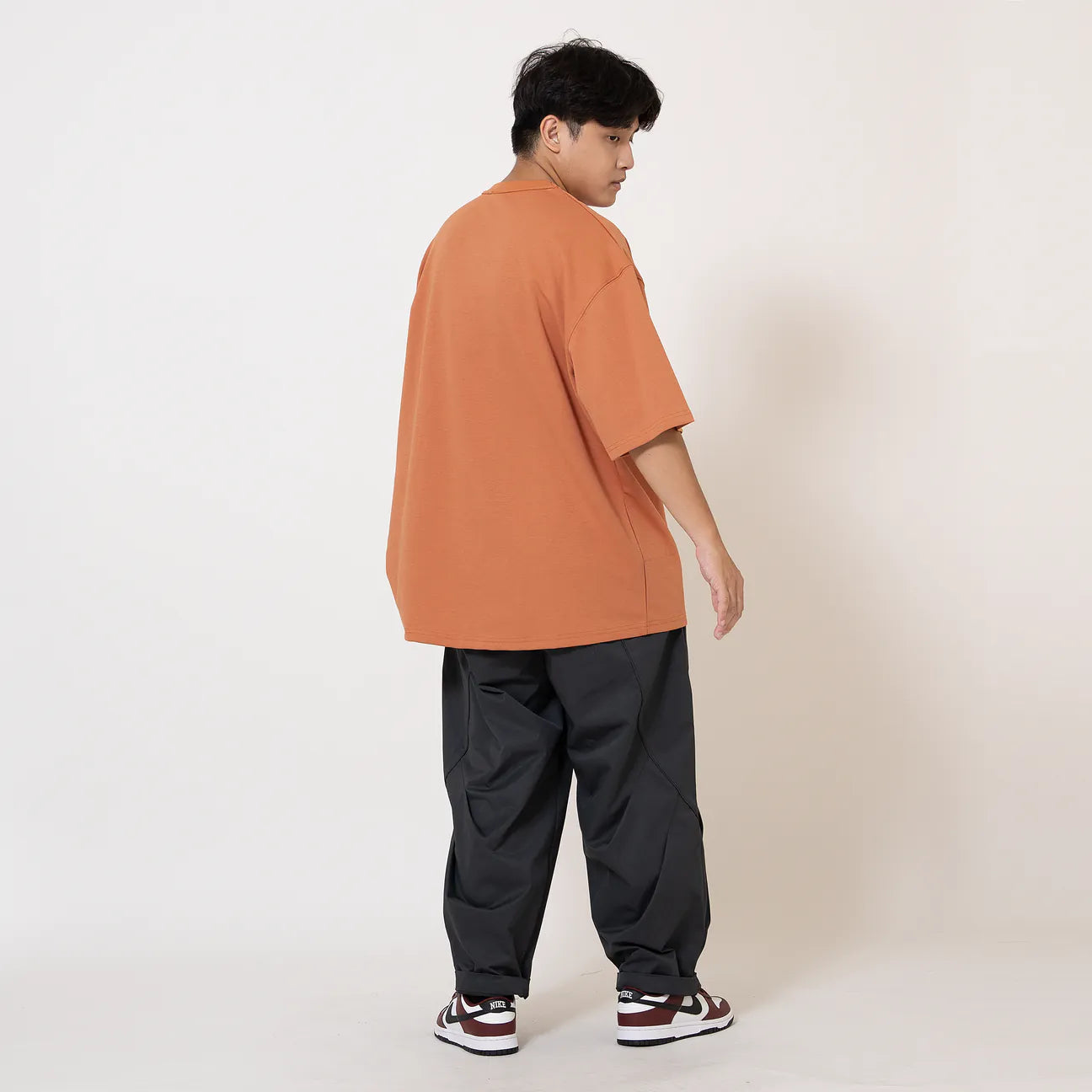 ANST 3D內折出芽寬褲 882422