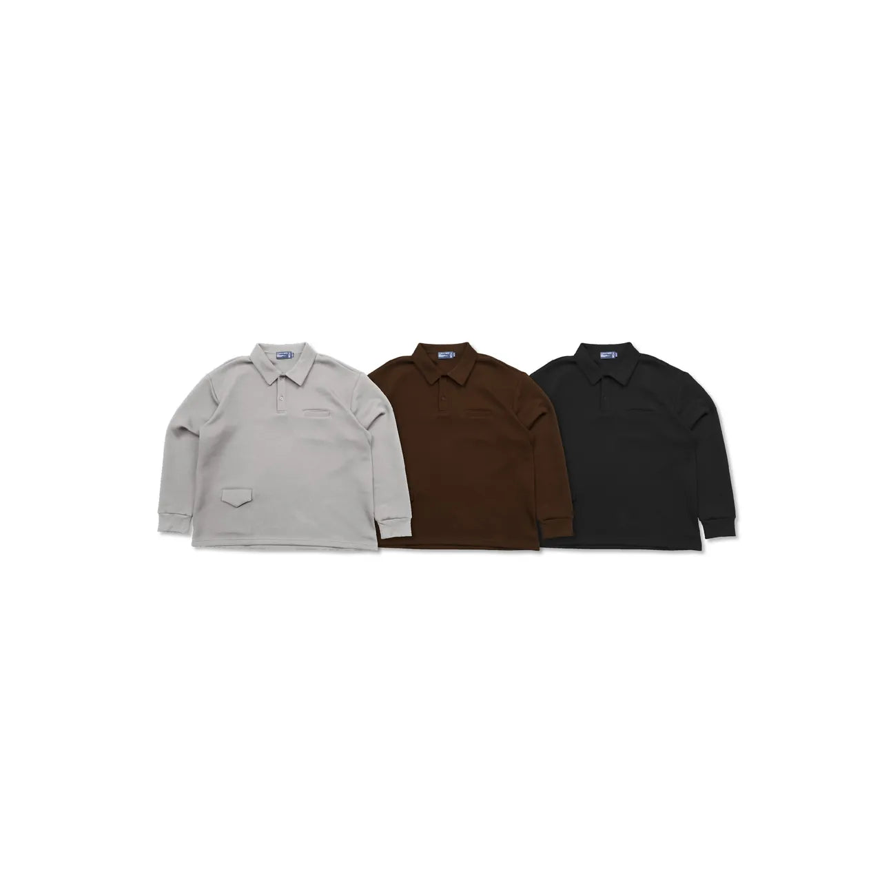 SIMON MADE TL-2325 OVERSIZE 多口袋 太空棉 POLO衫
