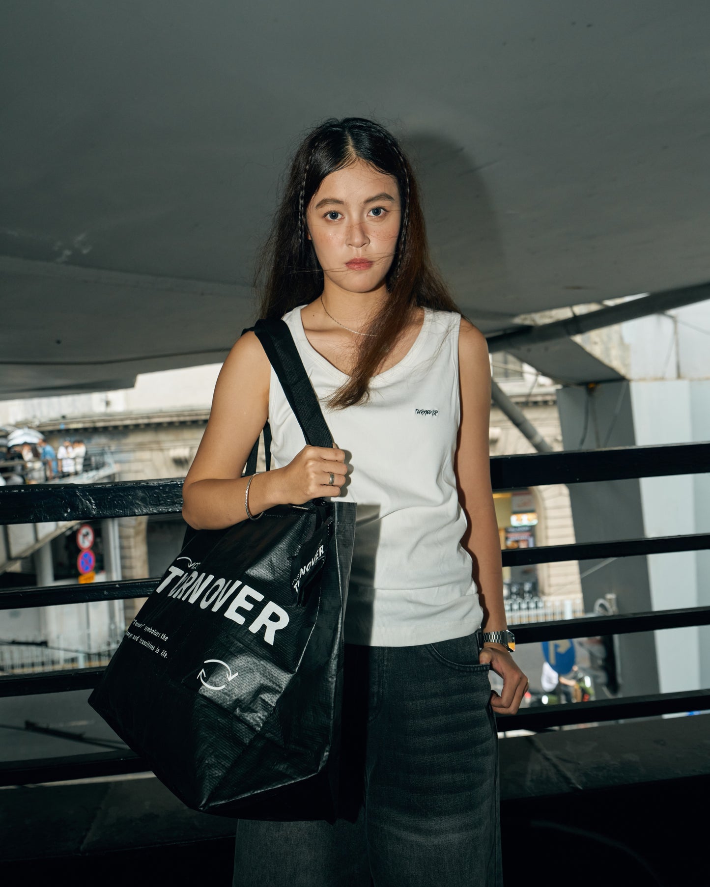 TURNOVER TOTE BAG