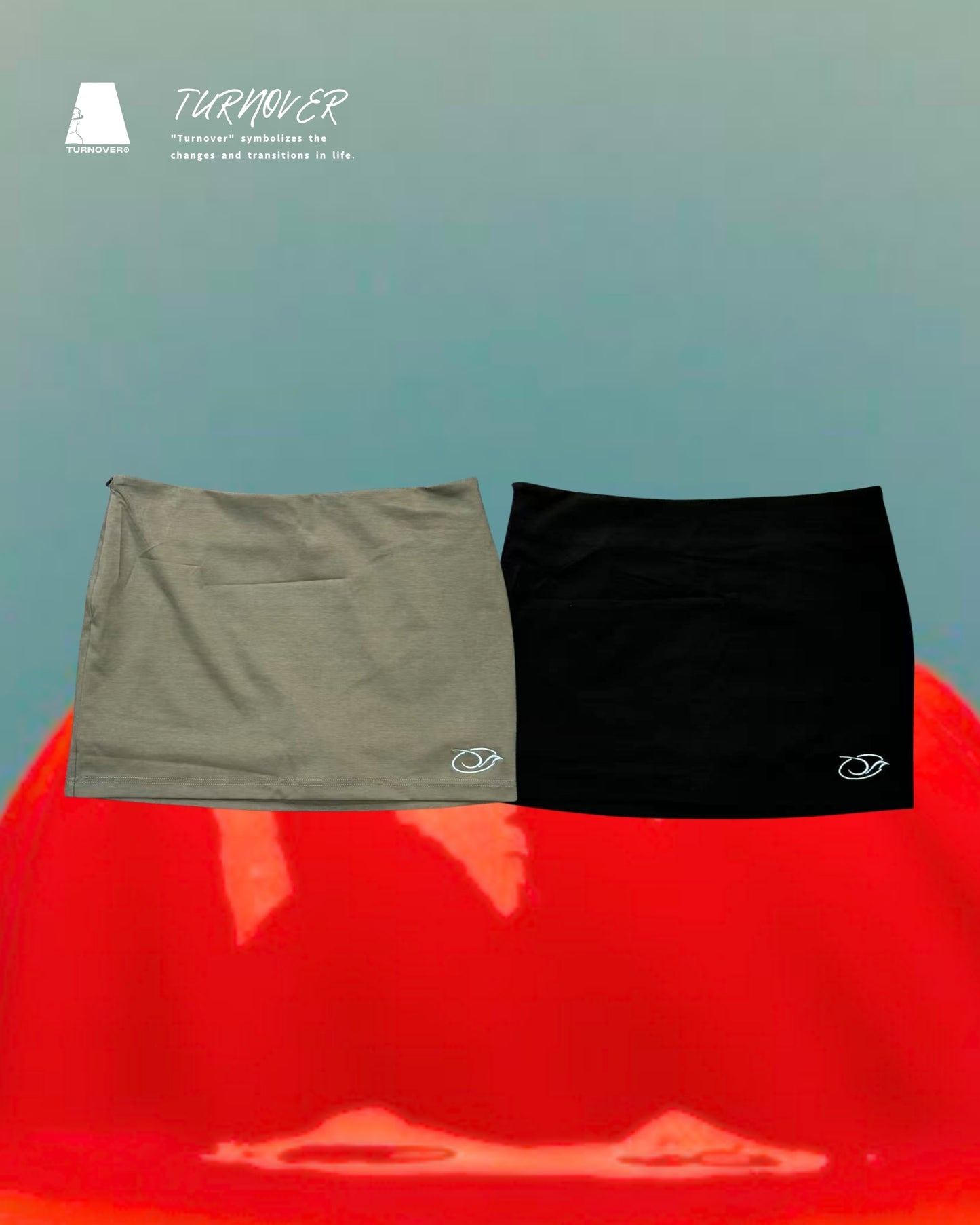 TURNOVER 2025S 1995°F Straight Skirt“25SS-WS1 1995華氏度直筒裙 ”