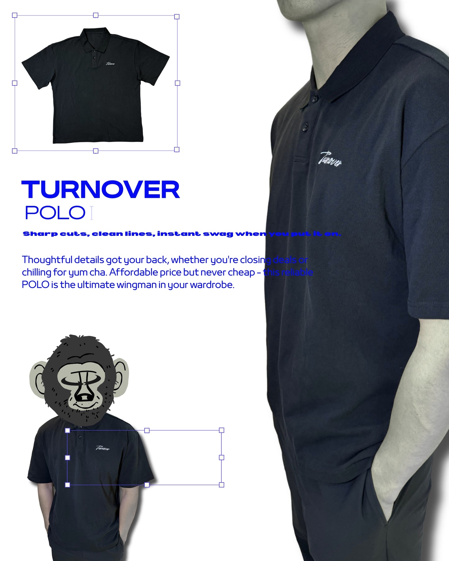 TURNOVER 2025SS “POLO Shirt " “25SSP1 POLO恤”