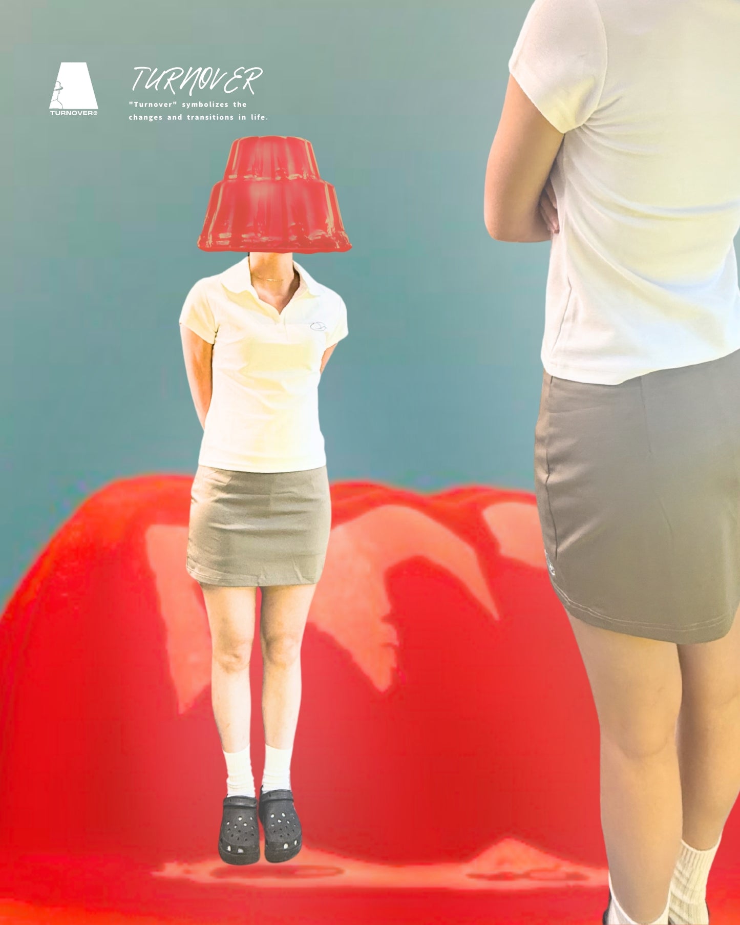 TURNOVER 2025S 1995°F Straight Skirt“25SS-WS1 1995華氏度直筒裙 ”