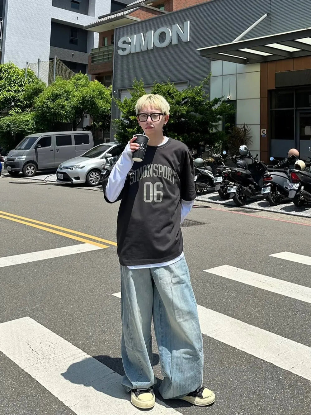 SIMON MADE TS-2523-01 90’S 經典 籃球 短T