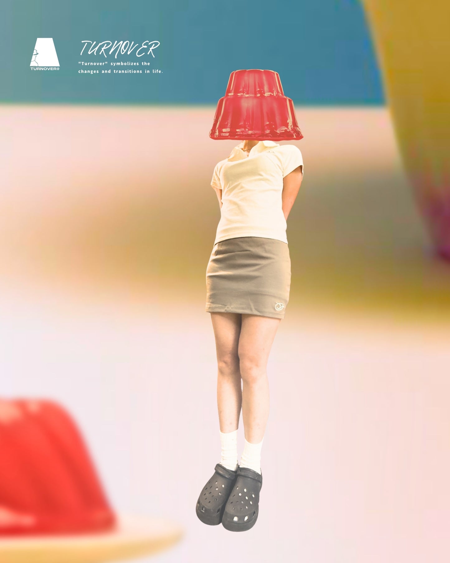 TURNOVER 2025S 1995°F Straight Skirt“25SS-WS1 1995華氏度直筒裙 ”