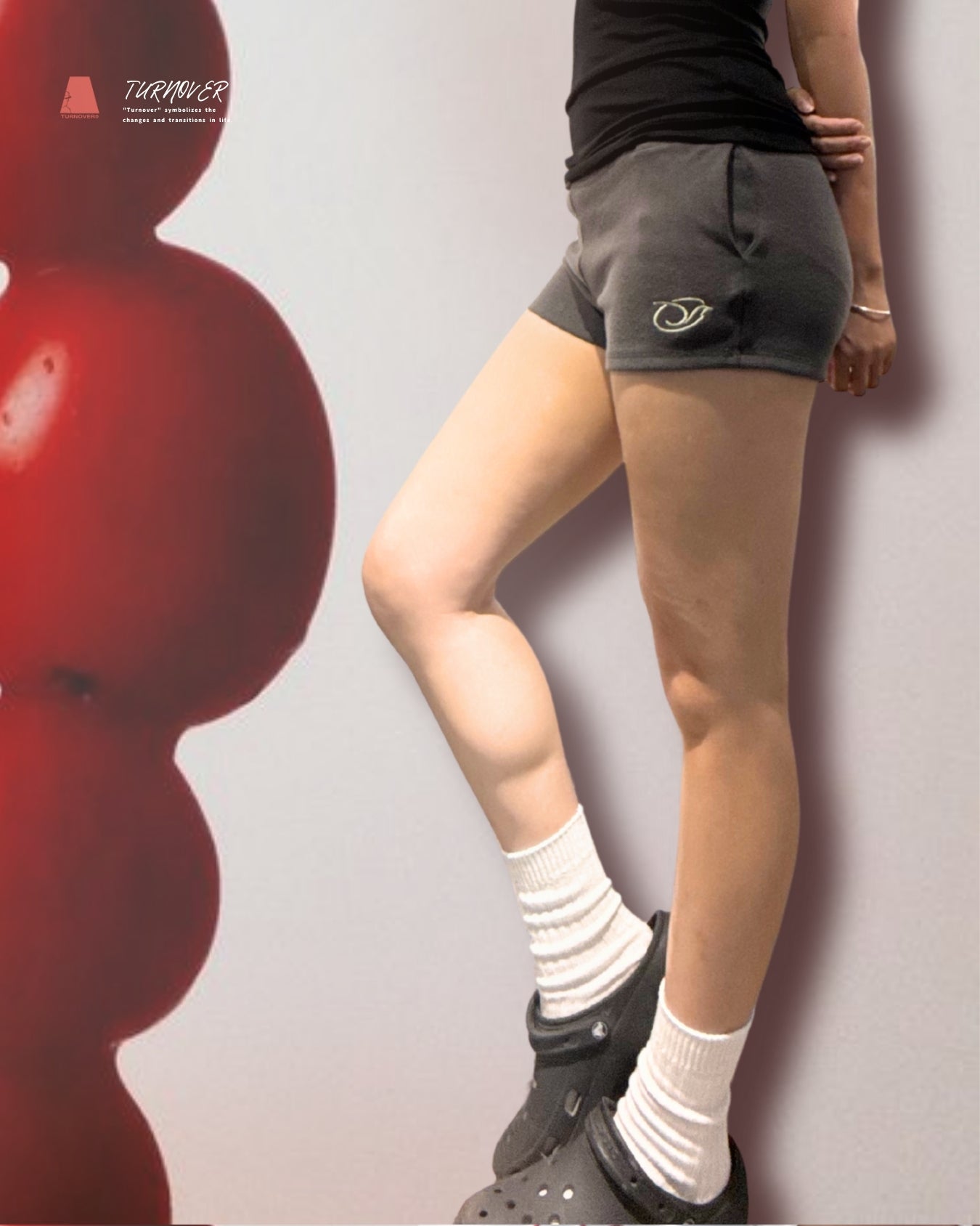 TURNOVER 2025SS Cheer Rebel shorts“25SS-WS1 美式超短運動褲”