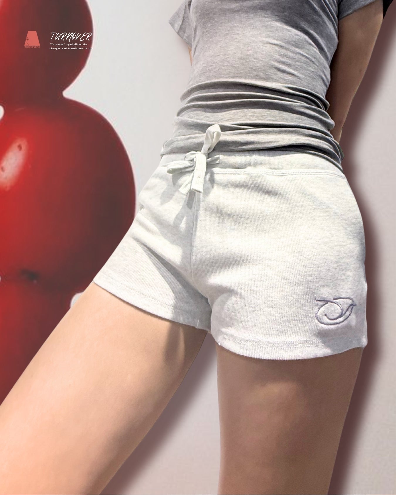 TURNOVER 2025SS Cheer Rebel shorts“25SS-WS1 美式超短運動褲”