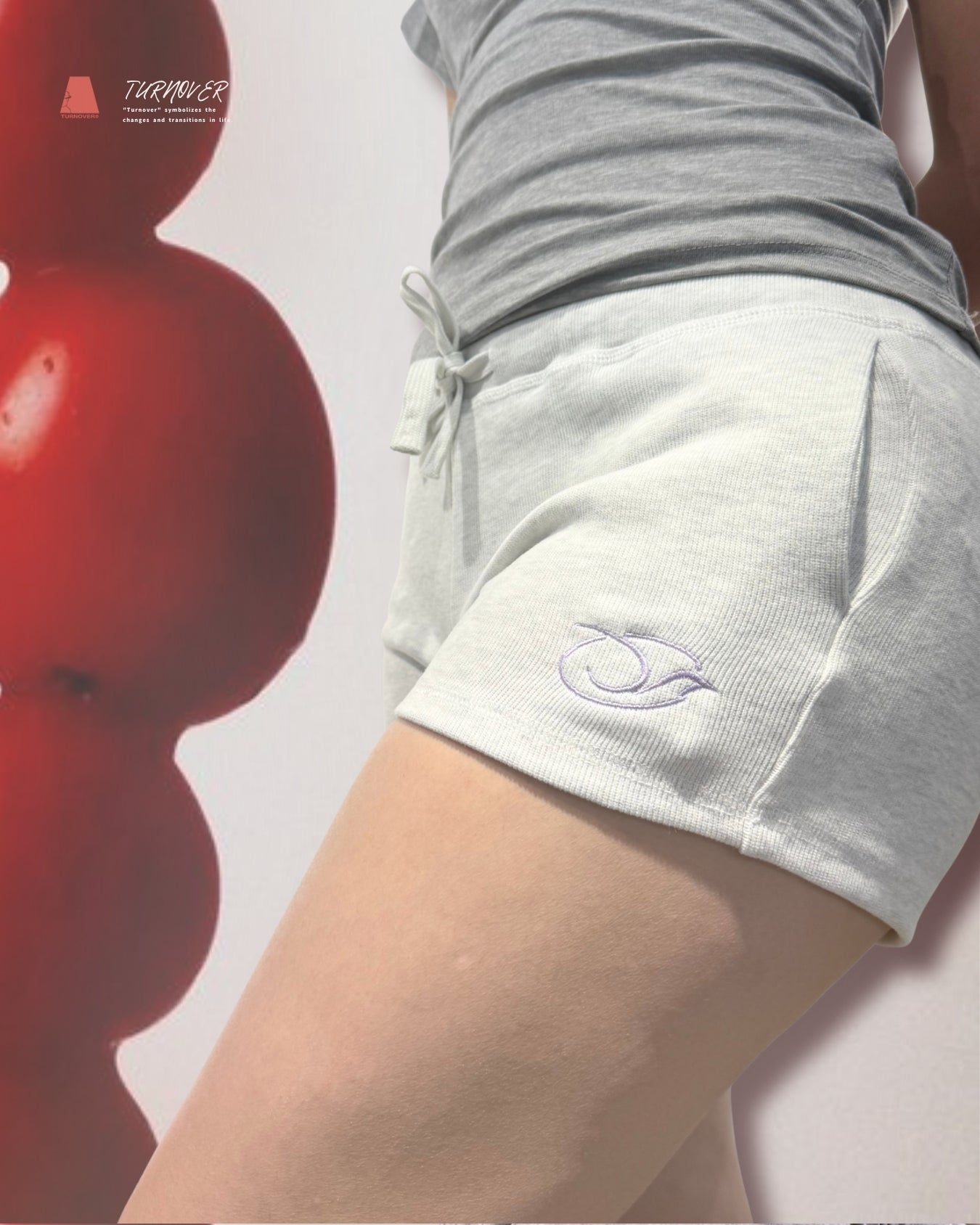 TURNOVER 2025SS Cheer Rebel shorts“25SS-WS1 美式超短運動褲”