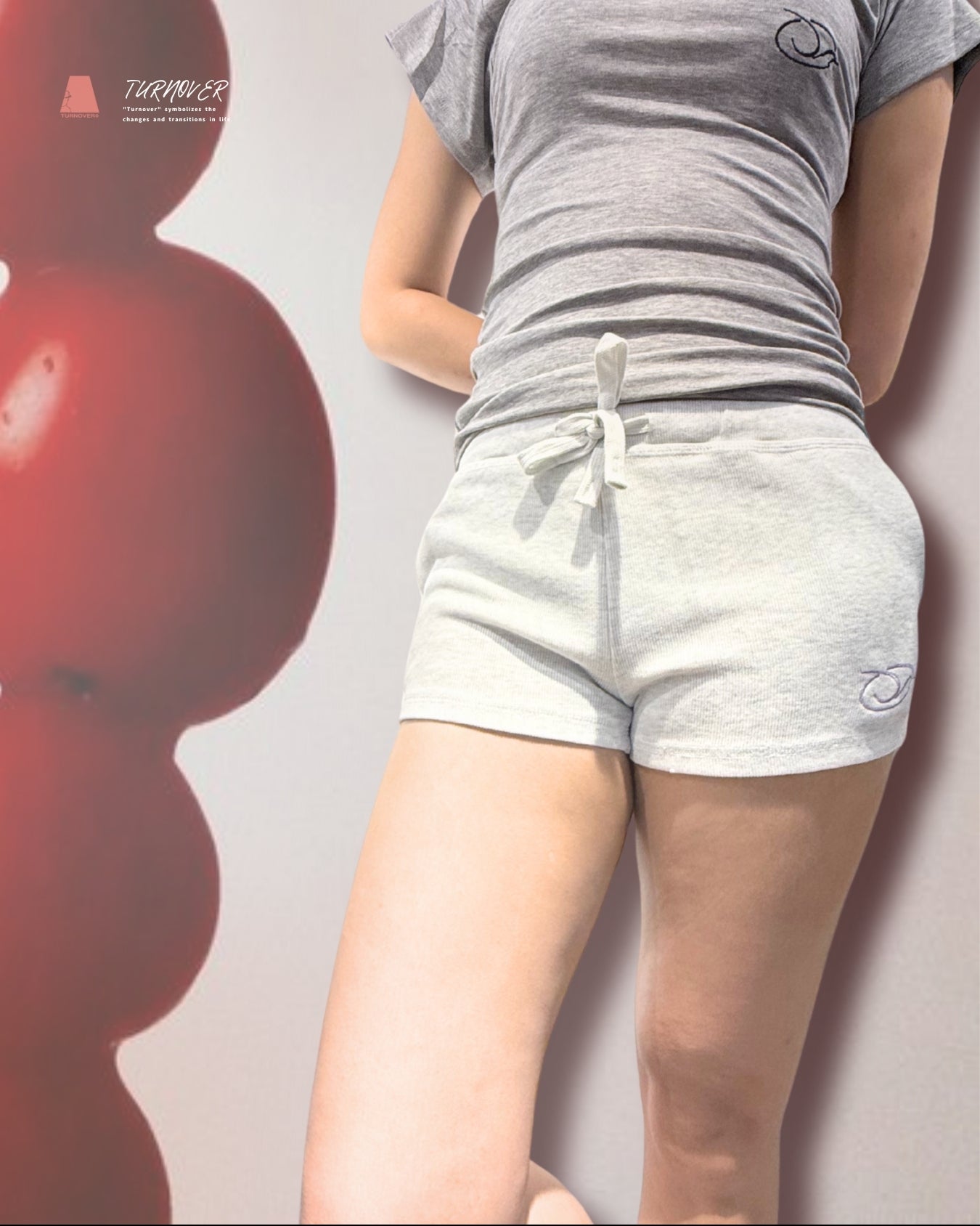 TURNOVER 2025SS Cheer Rebel shorts“25SS-WS1 美式超短運動褲”