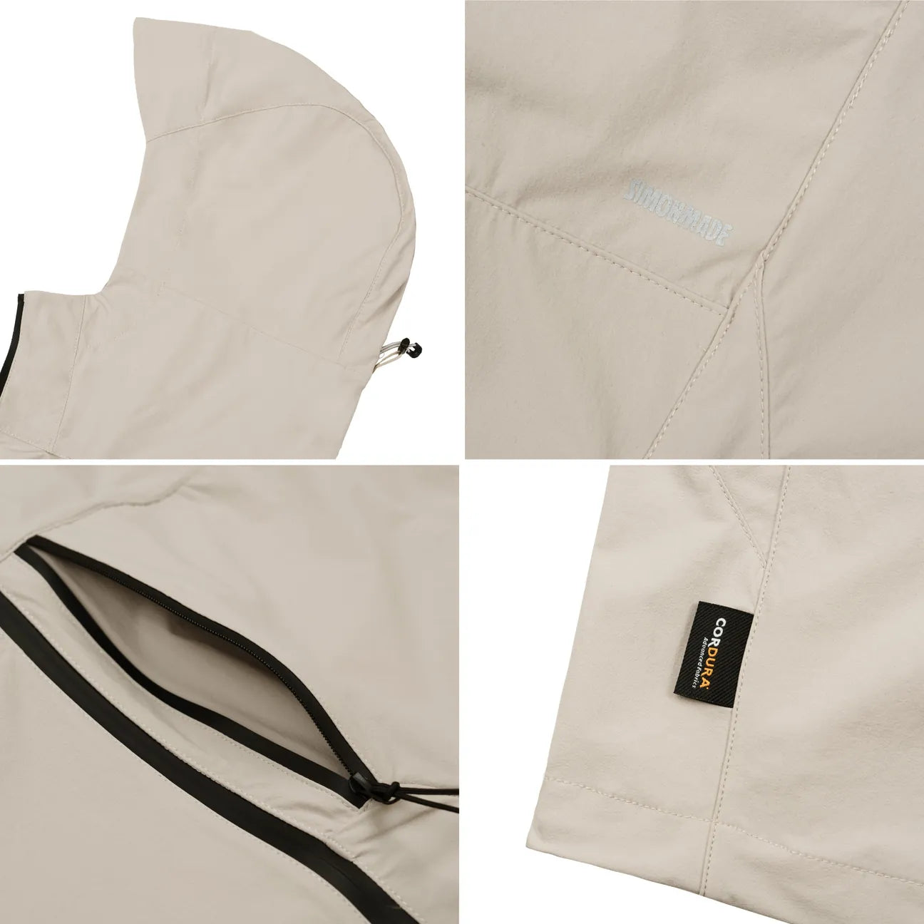 SIMON MADE【S+】OW-2308 雙專利 TEFLON / CORDURA 防水 防油 防汙 抗撕裂 機能 外套