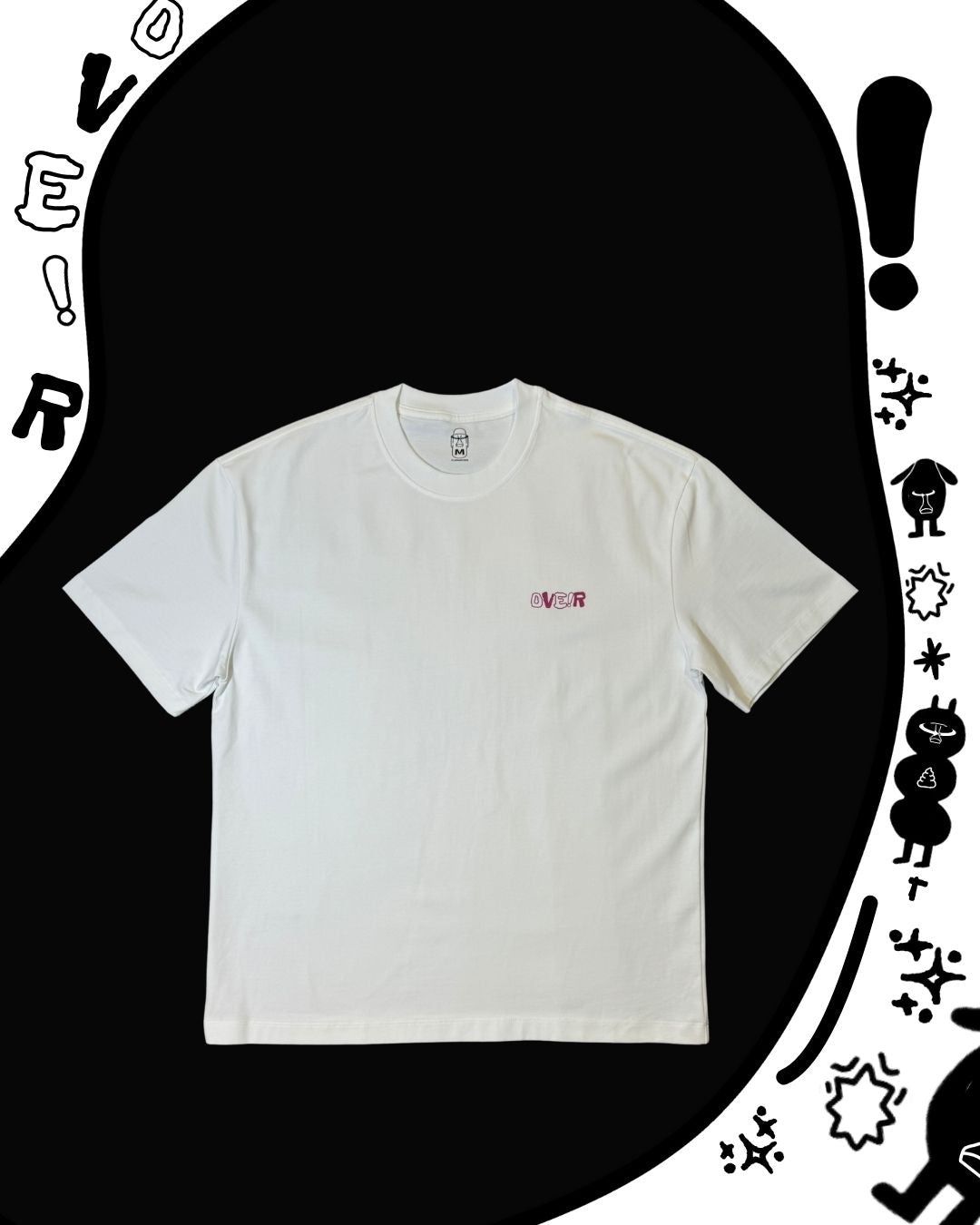TURNOVER 2025SS “Doodle Tee "
“25SST12 小塗鴉TEE”