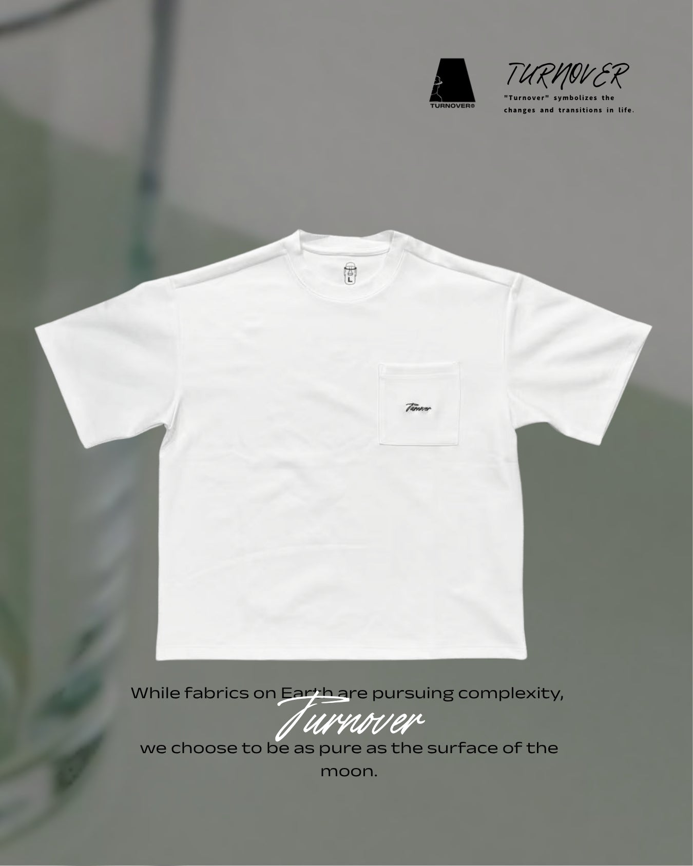 TURNOVER 2025SS Cosmic Cotton Tee
“25SST25 太空棉TEE”