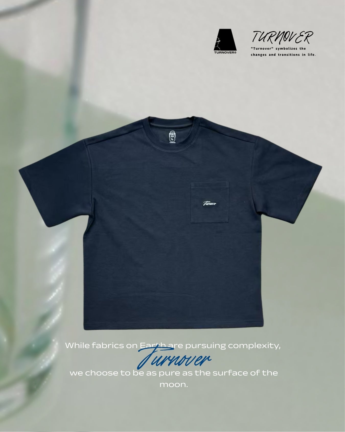 TURNOVER 2025SS Cosmic Cotton Tee
“25SST25 太空棉TEE”