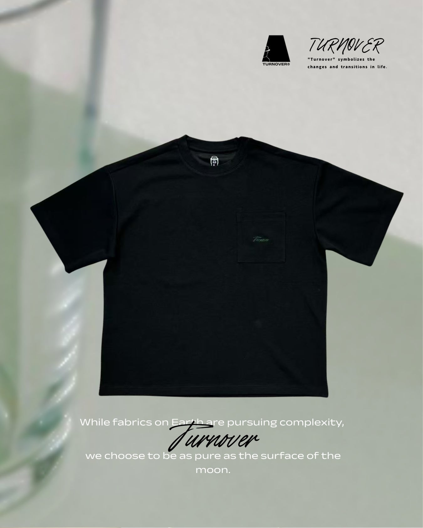 TURNOVER 2025SS Cosmic Cotton Tee
“25SST25 太空棉TEE”