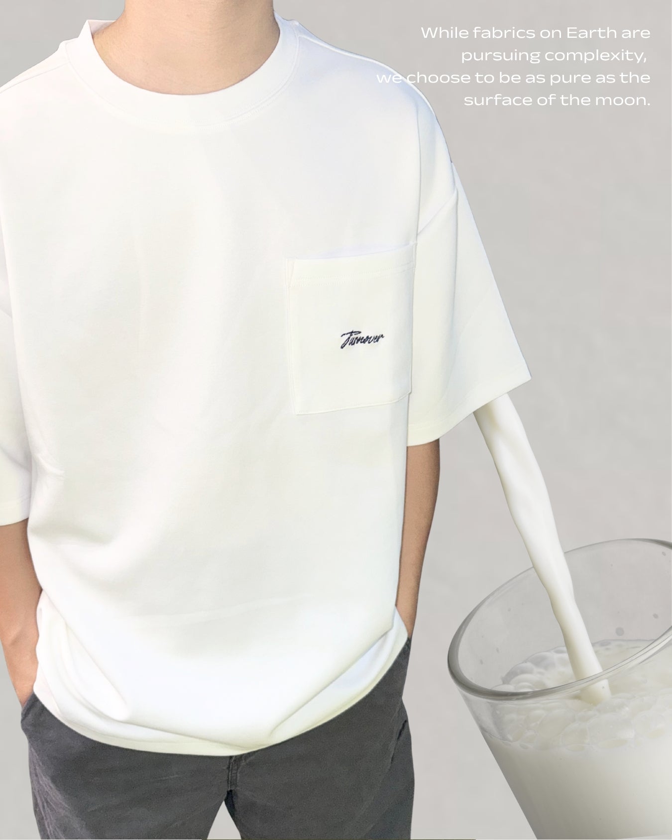 TURNOVER 2025SS Cosmic Cotton Tee
“25SST25 太空棉TEE”