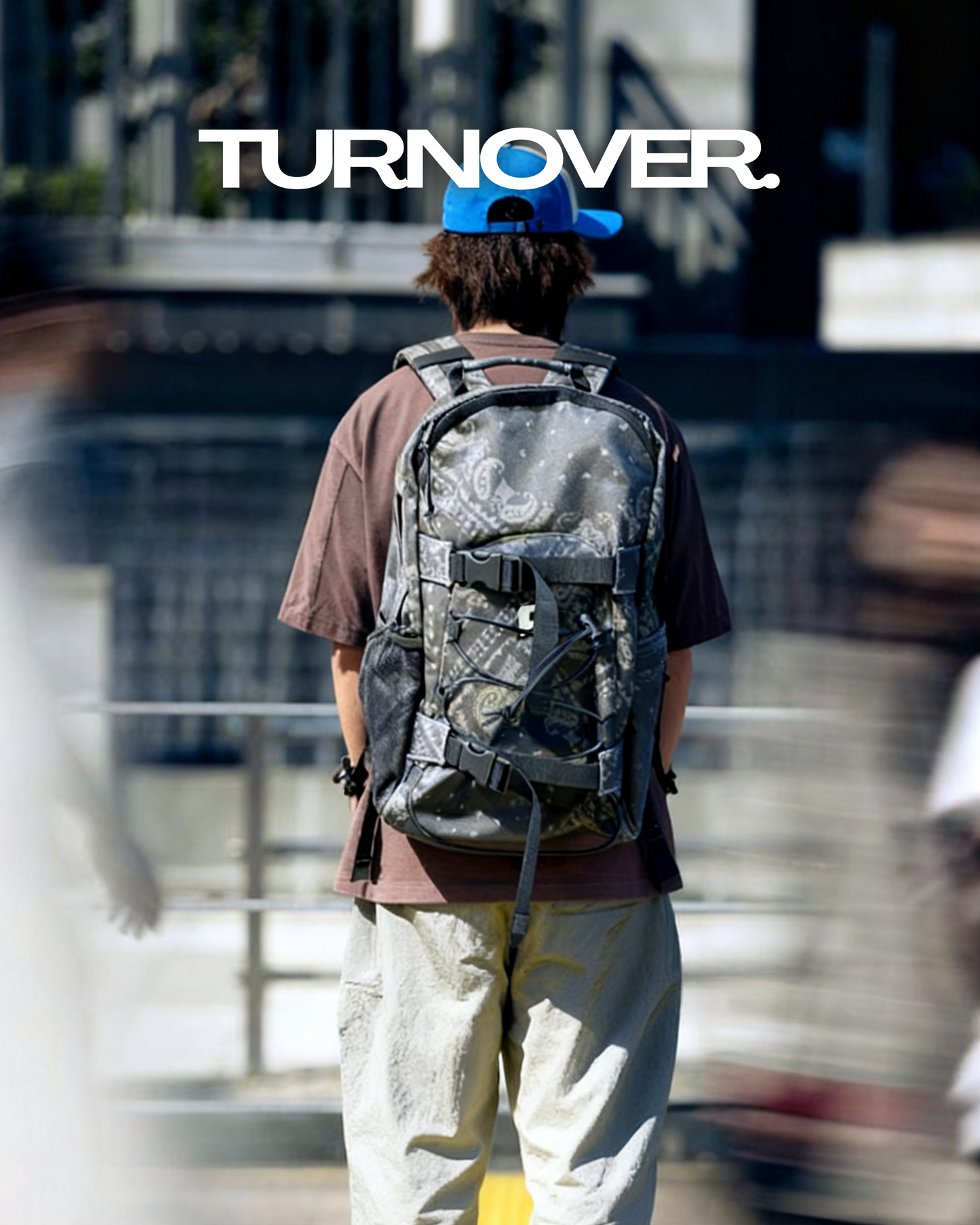 TURNOVER 2026AW Paisley Ranger “26AW-AS3 腰果書包” 黑色