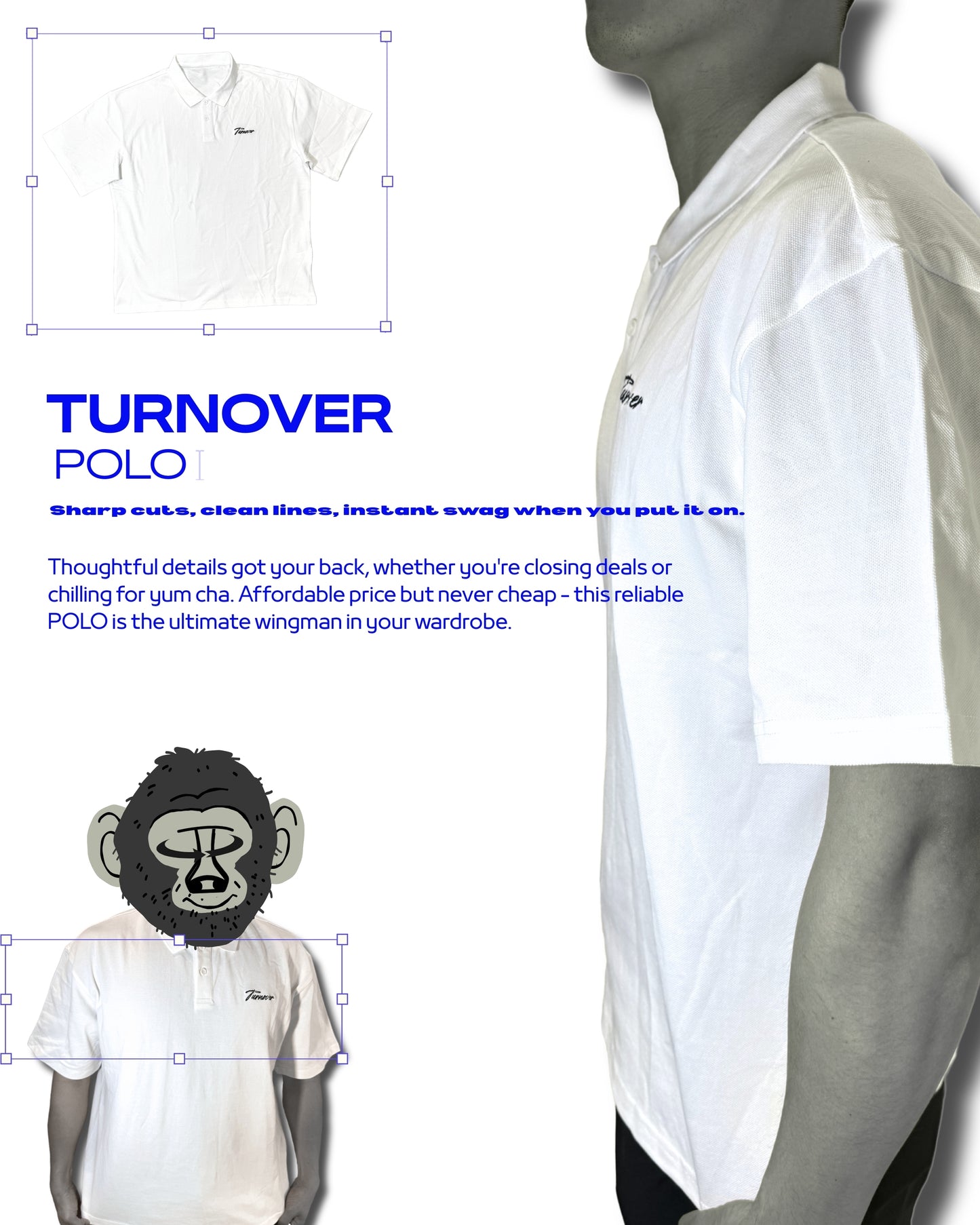 TURNOVER 2025SS “POLO Shirt " “25SSP1 POLO恤”