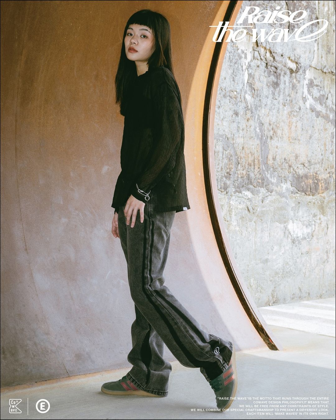 COWAVE 24SS Patch Denim Jeans