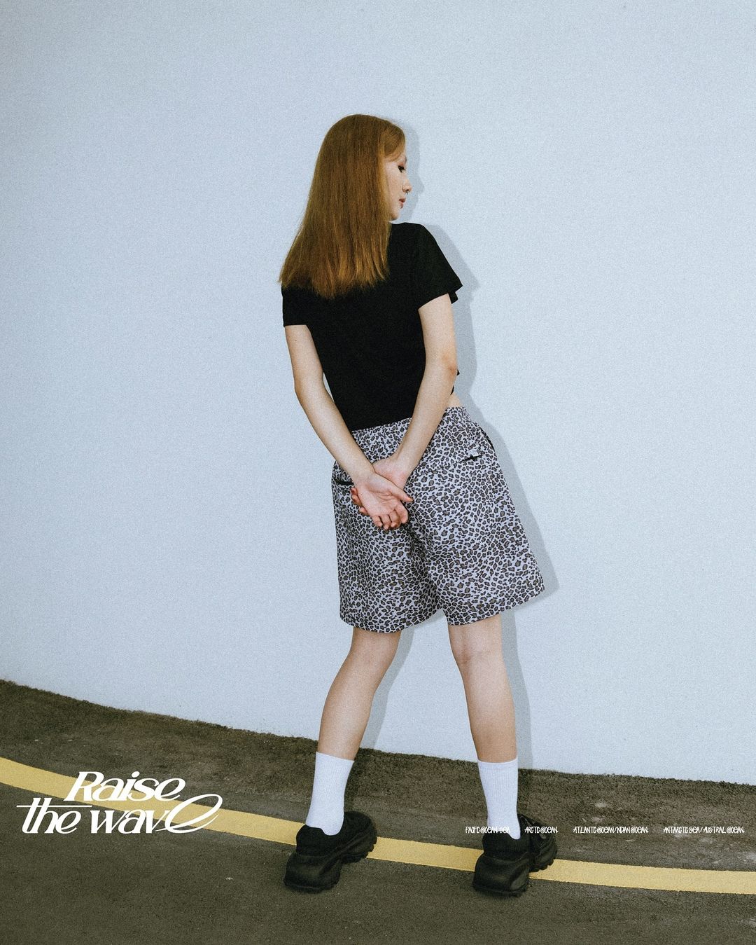 COWAVE 2024 Spring & Summer Leopard print shorts