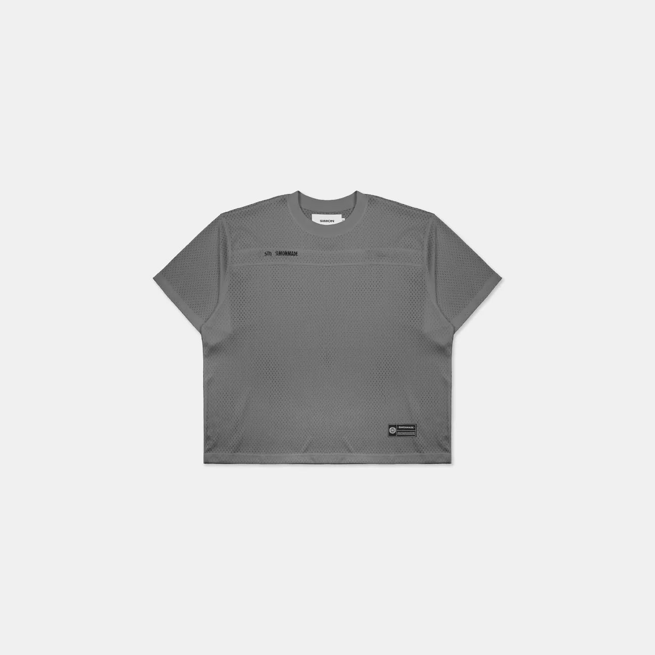 SIMON MADE TS-2512 SPORT 刺繡 網眼 運動 短T