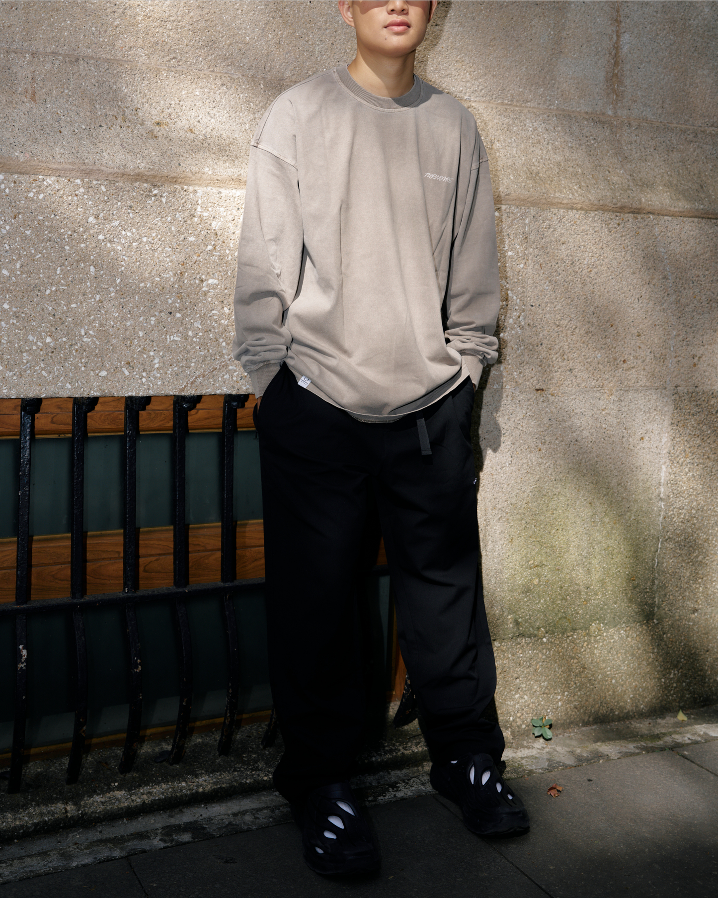 TURNOVER WORK PANTS WITH BELT 1.0