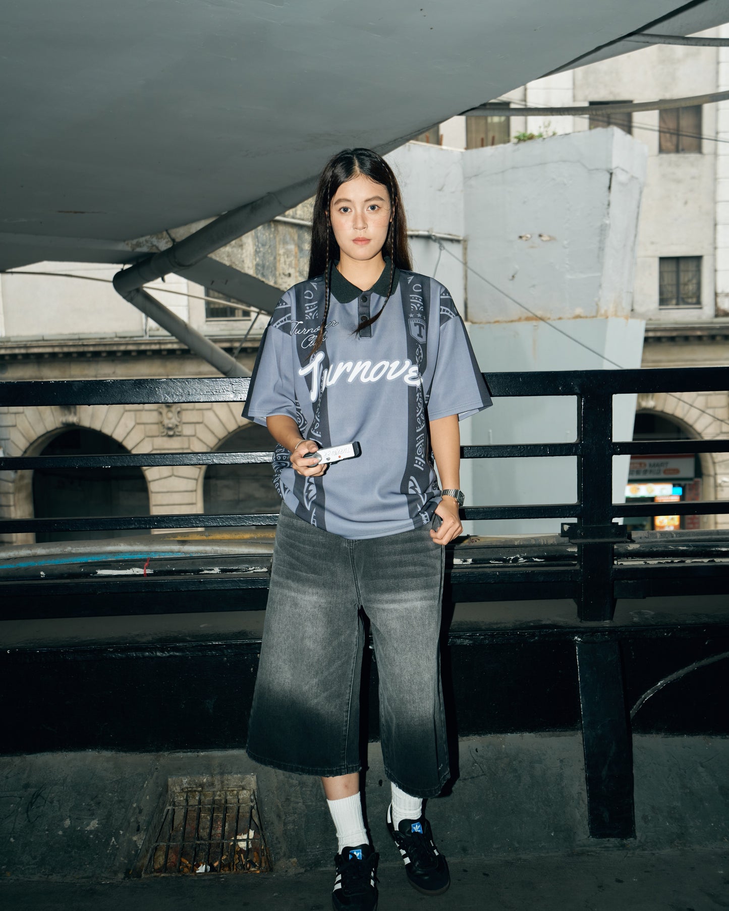 Turnover Cropped Jeans