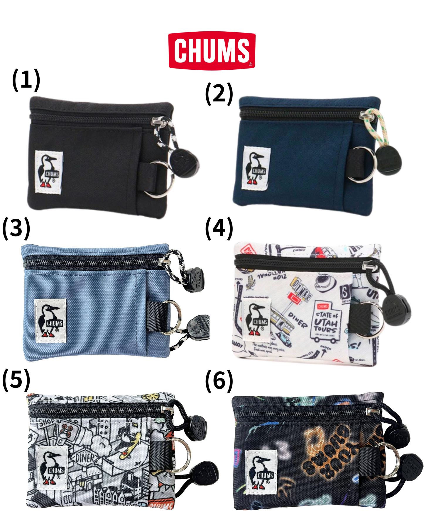 Chums Key Coin Case
