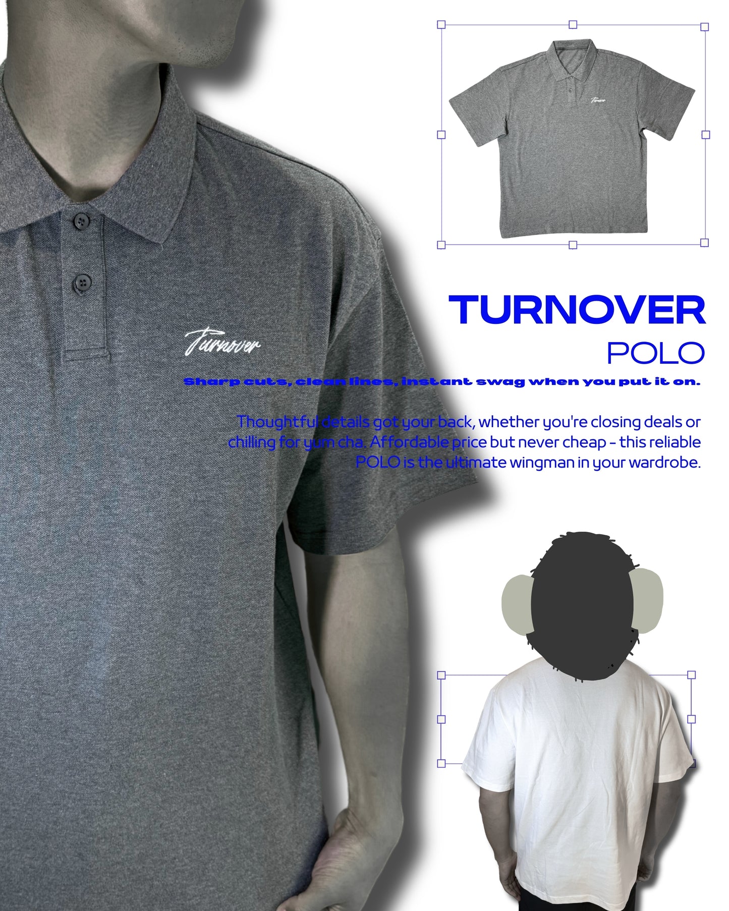 TURNOVER 2025SS “POLO Shirt " “25SSP1 POLO恤”