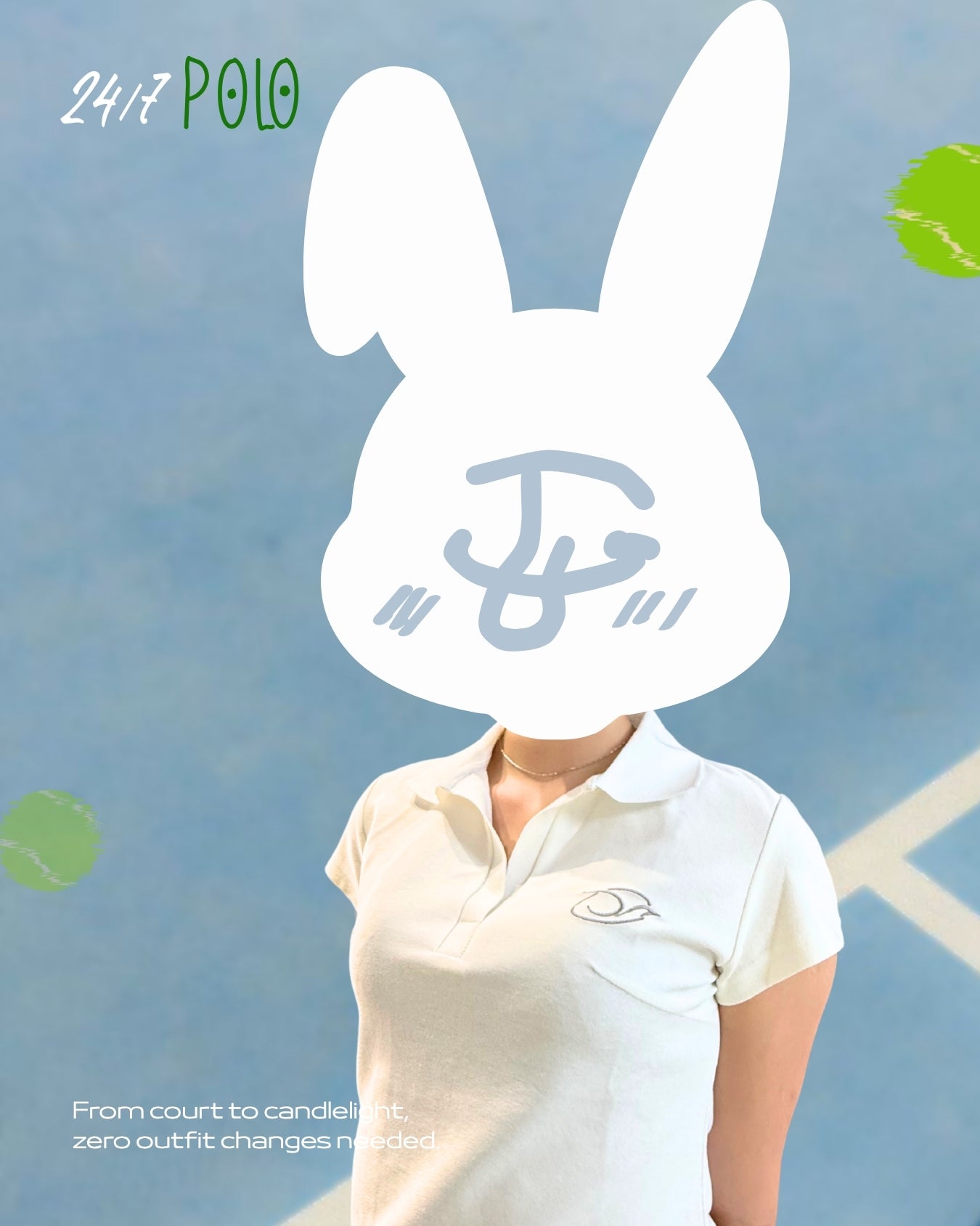 TURNOVER 2025SS 24/7 POLO
“25SSWT19 24/7 POLOV領TEE”