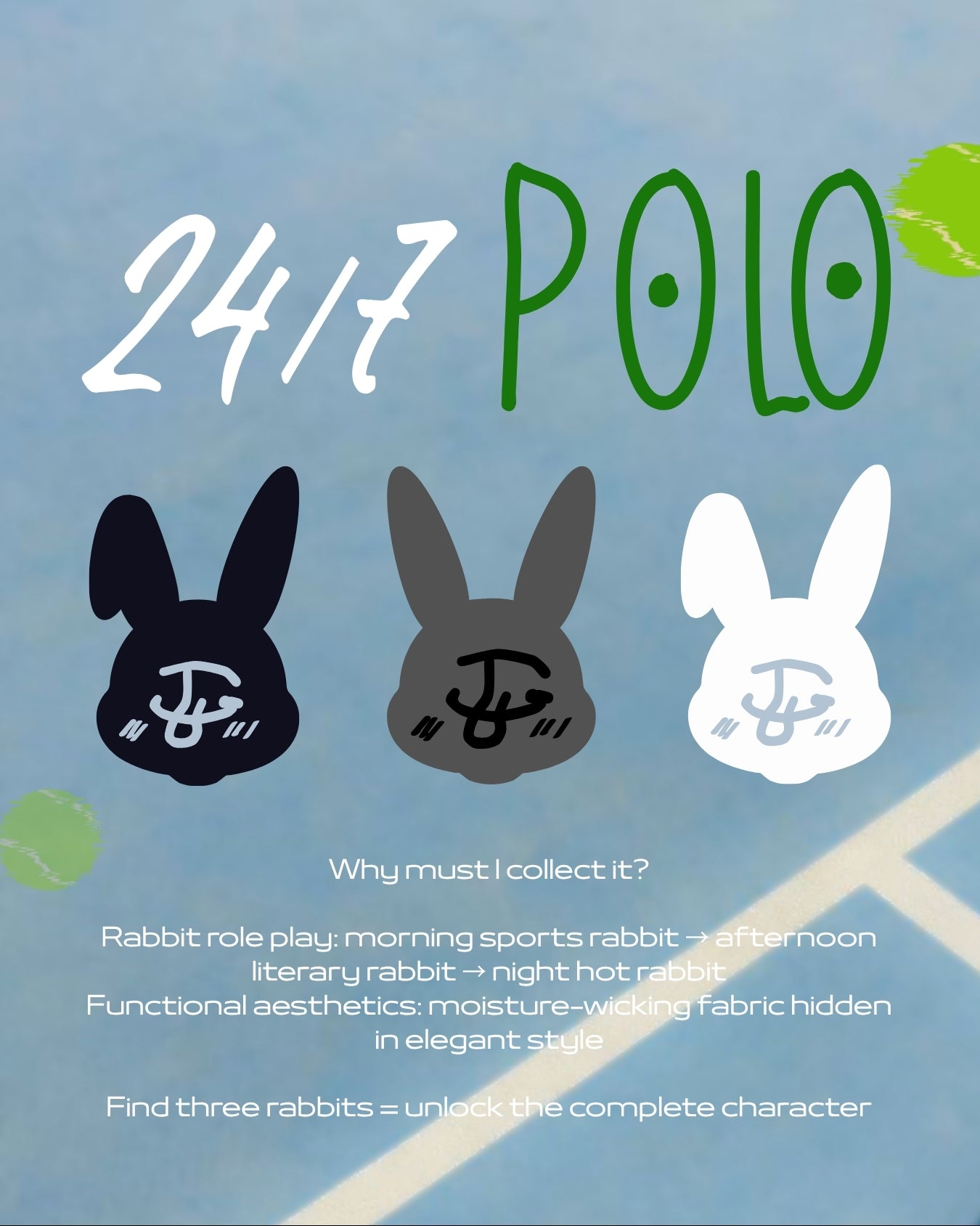 TURNOVER 2025SS 24/7 POLO
“25SSWT19 24/7 POLOV領TEE”