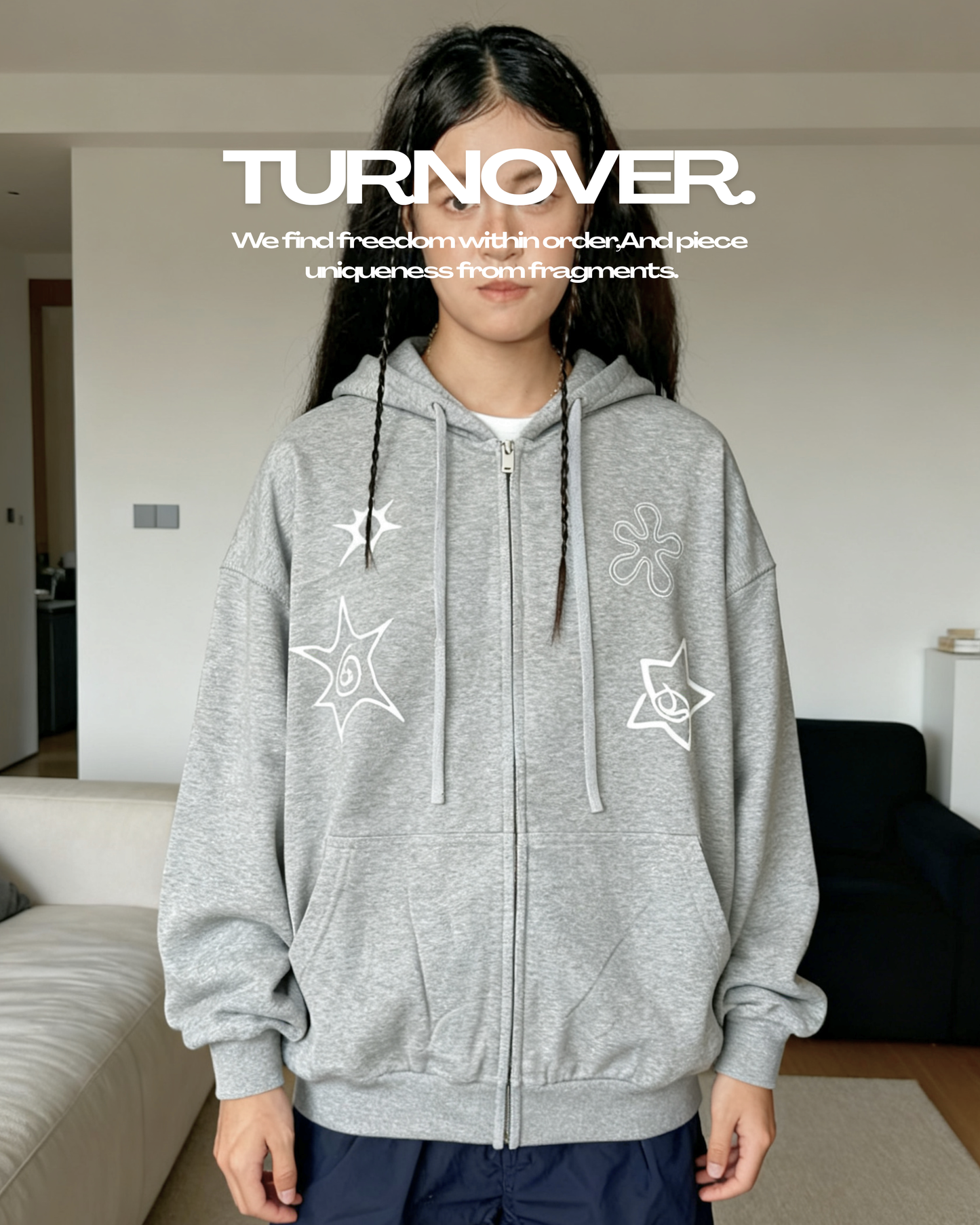 TURNOVER 2026AWPOLYGON ASYMMETRY “26AW-LJ1 稜鏡”