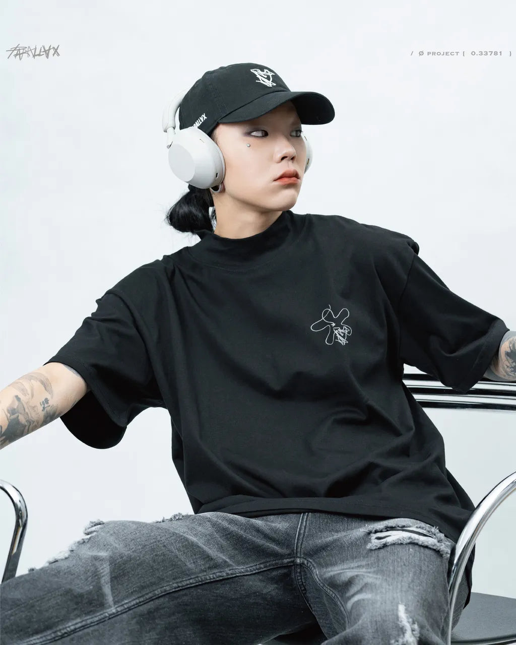PARALLAX 24 S/S “Doodle A LOGO” Baseball Cap