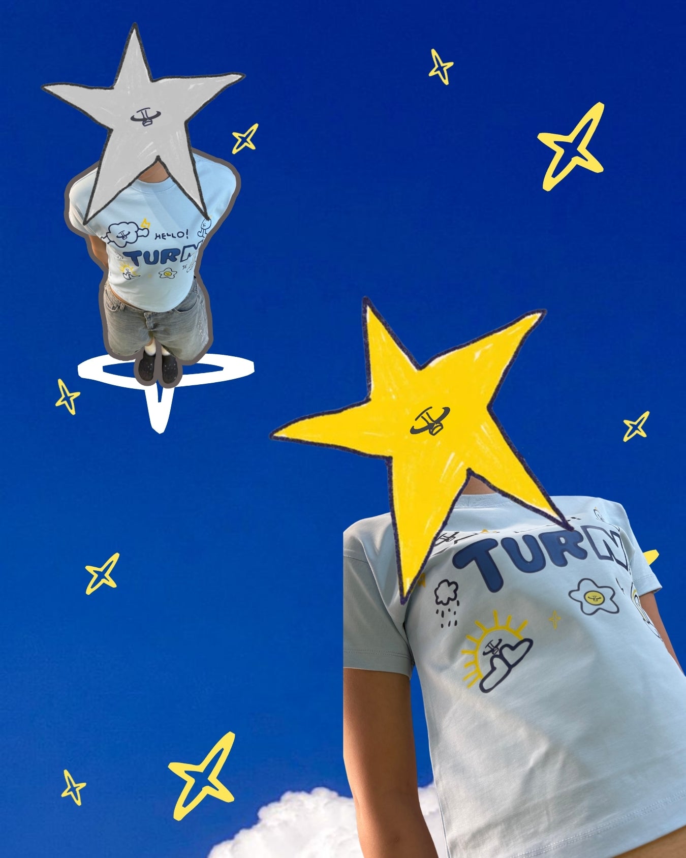 TURNOVER 2025SS Three O'Clock Sunshine TEE
“25SSWT5 午後三點的晴TEE”
