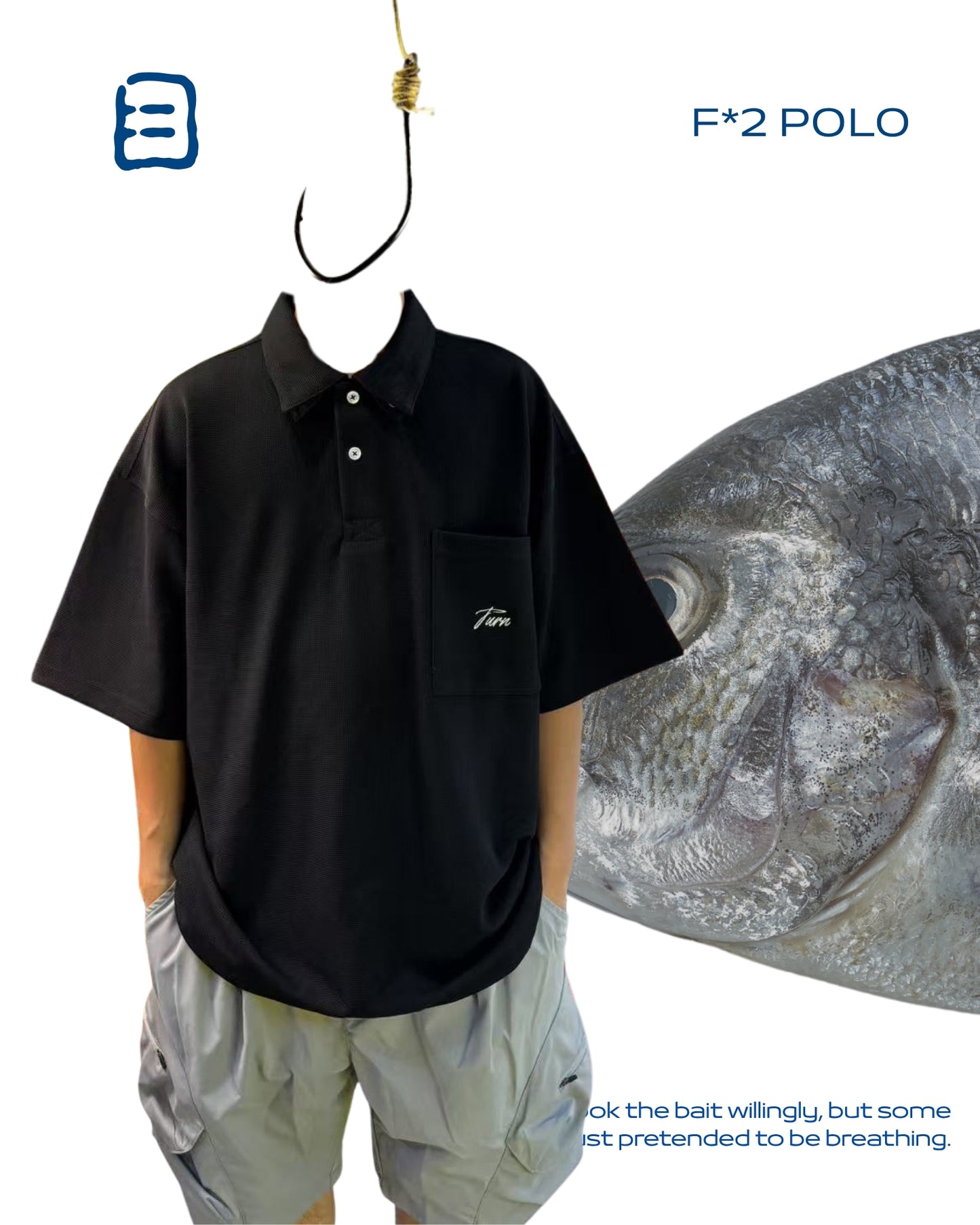 TURNOVER 2025SS F*2 POLO TEE “25SSPT1 目POLO”