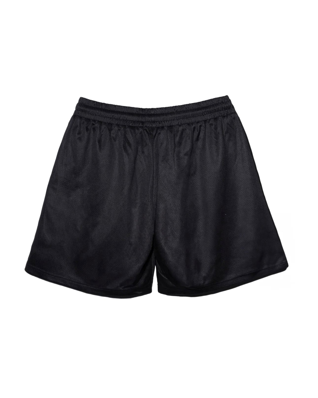 LOGO MESH SHORTS BLACK