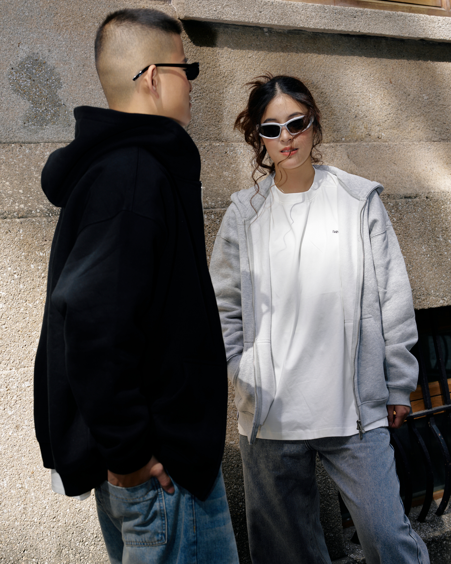 TURNOVER HOODED COTTON JACKET IN 3 COLORS