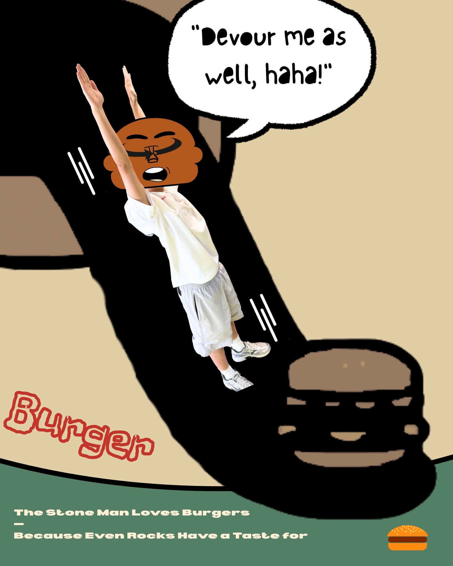 TURNOVER 2025SS “Burger Tee "
“25SST7 漢堡TEE”