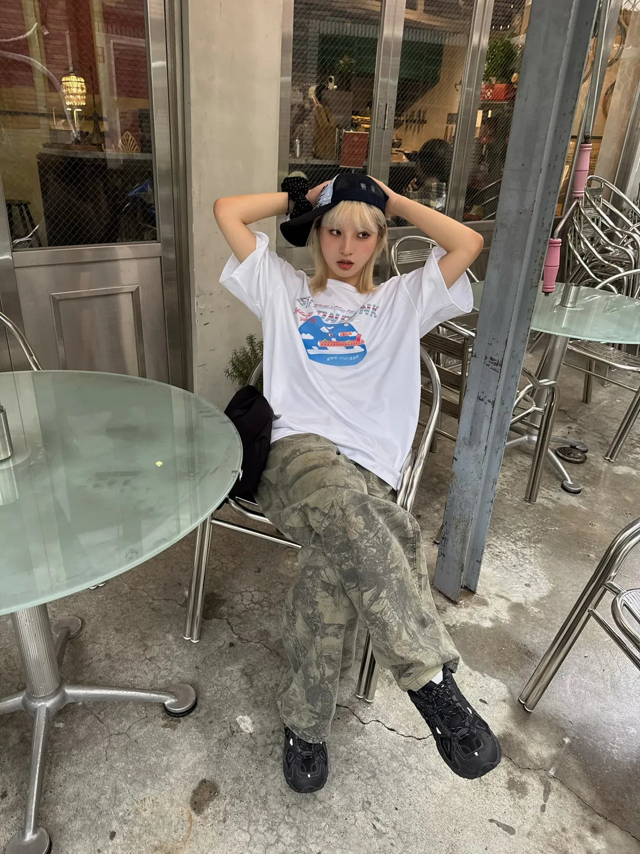 SIMON PUNK Project-SS25-T02 虛擬夥伴 OS TEE