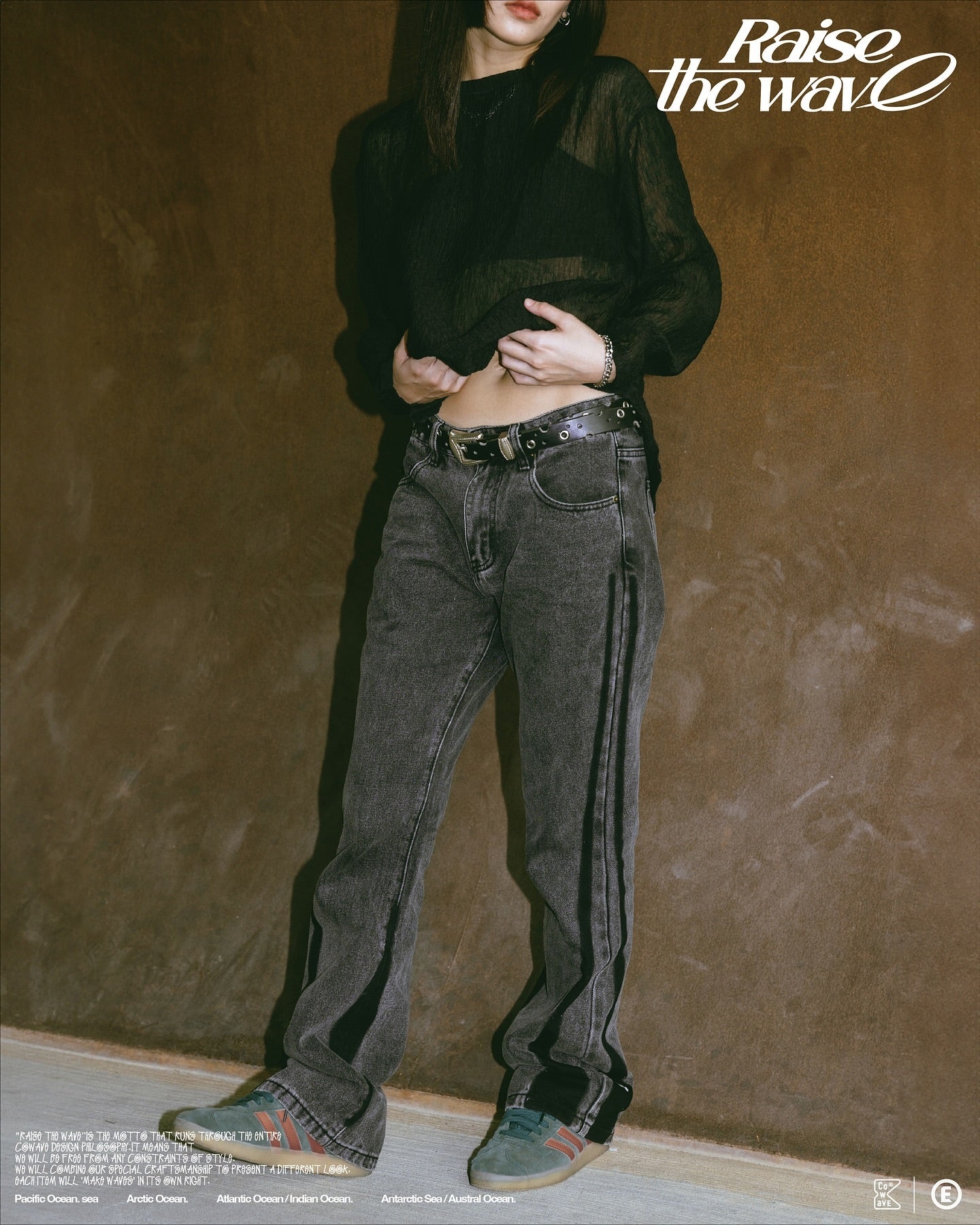 COWAVE 24SS Patch Denim Jeans