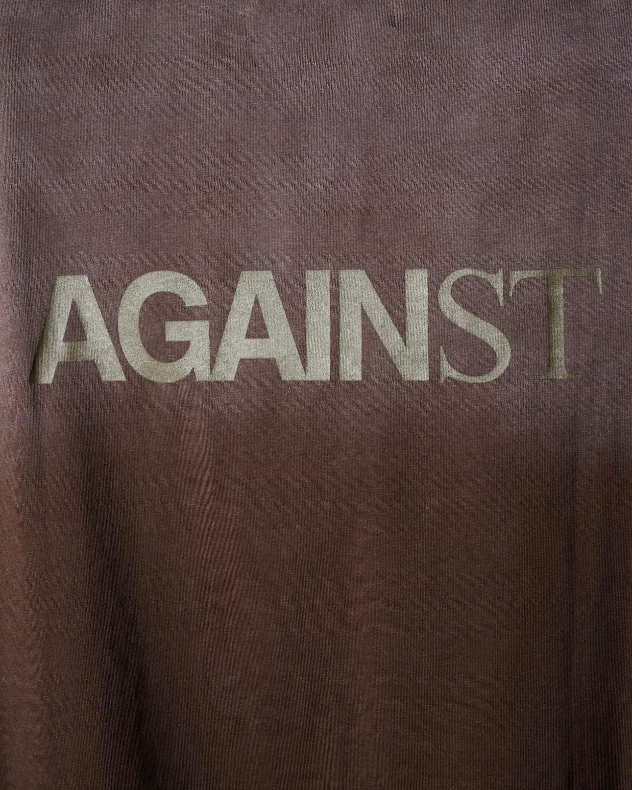 WASHED LIGHTWEIGHT TEE COFFEE