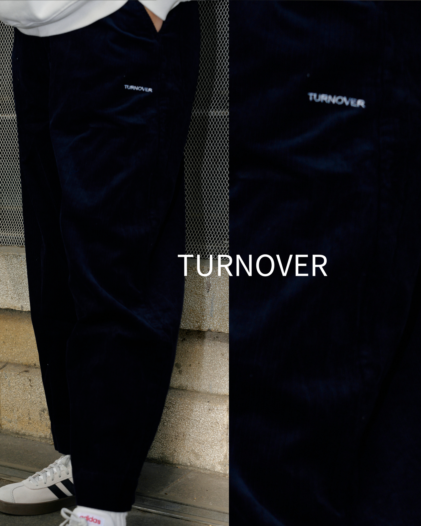 TURNOVER CORDUROY PANTS