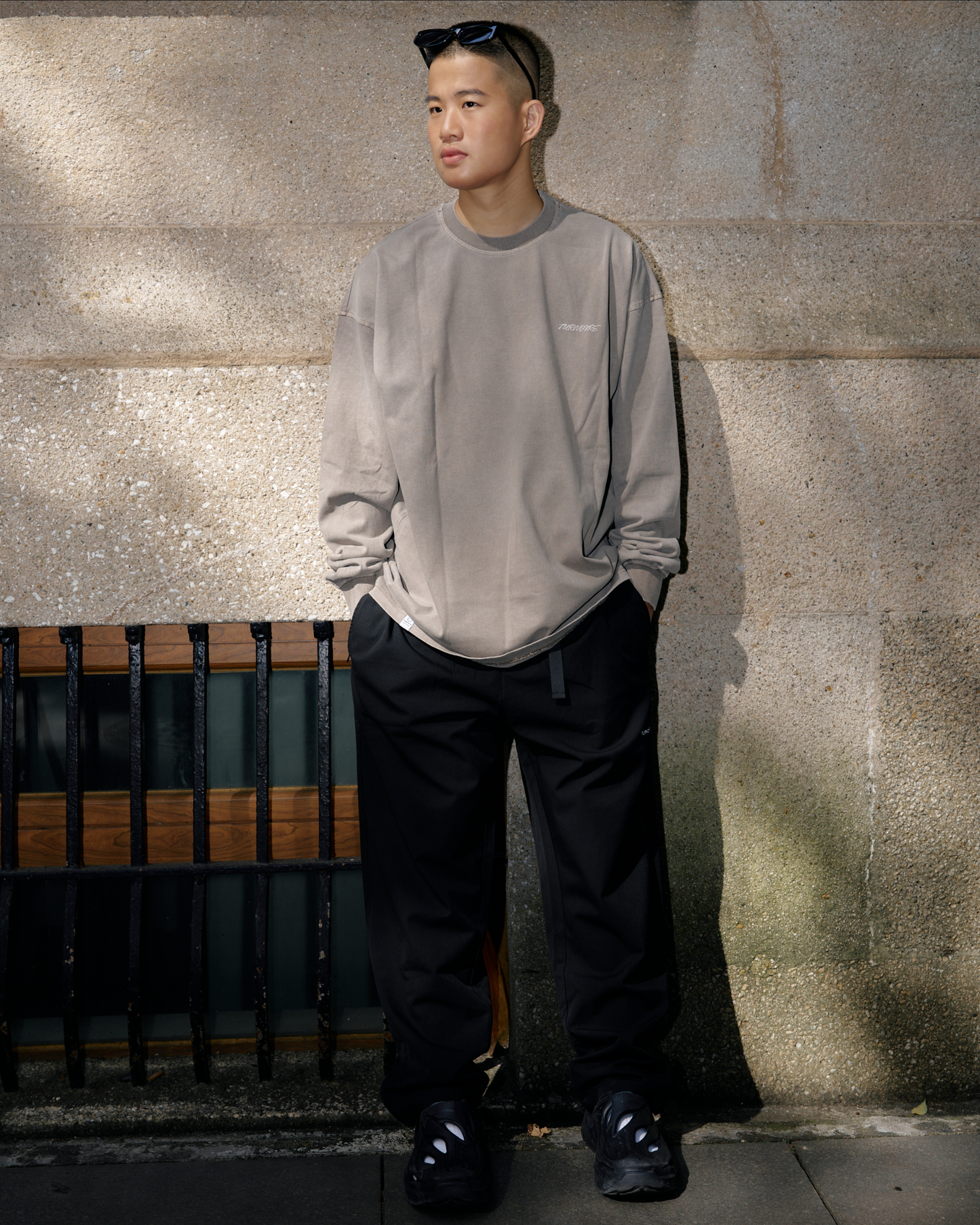 TURNOVER WORK PANTS WITH BELT 1.0