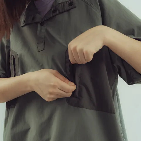 Half Snap Pullover Shirt