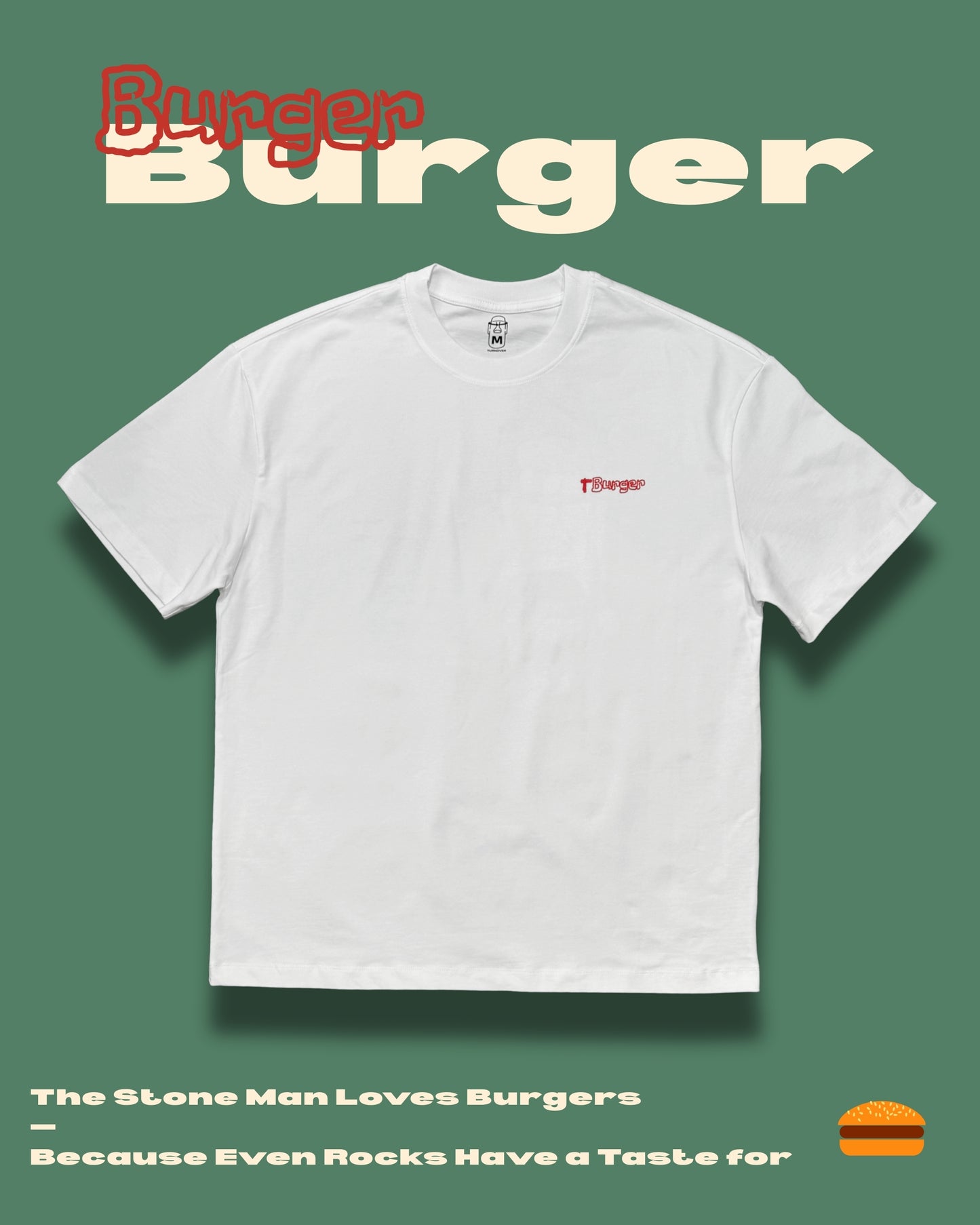 TURNOVER 2025SS “Burger Tee "
“25SST7 漢堡TEE”